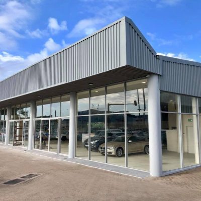 Fury Mazda Pinetown- Aluminium Shopfronts & Interior fitout
